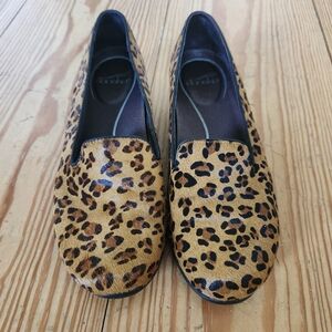 Dansko leopard loafer 39